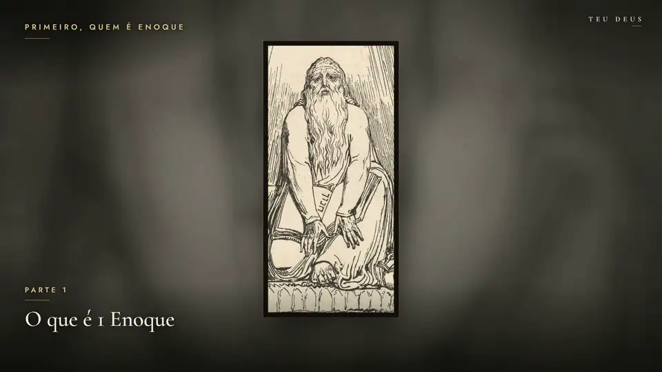 Capa do vídeo: Enoque: quando o livro foi escrito e por que ficou fora do cânon
