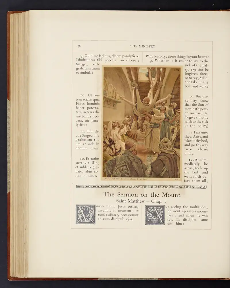 J. Tissot, "The Palsied Man let down through the roof", 1897, p. 156 (folha 0203)