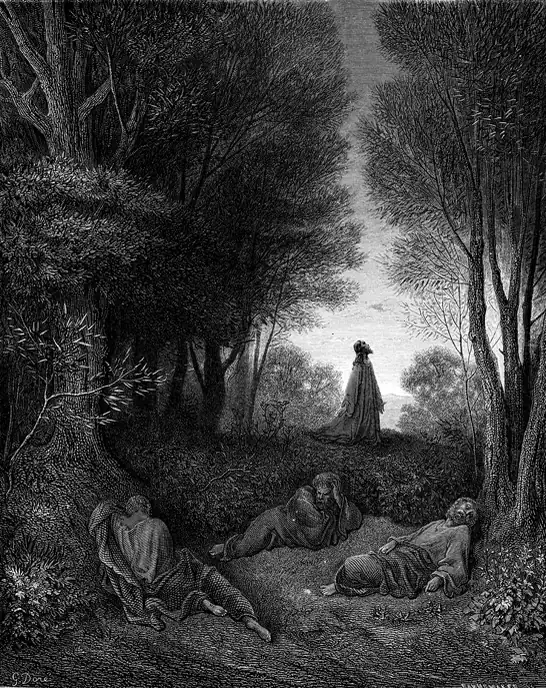 Gustave Doré, JesusPrayingintheGarden