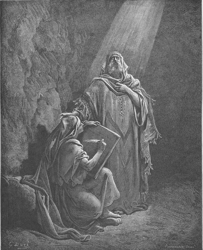 Gustave Doré, Baruch Writes Jeremiah's Prophecies