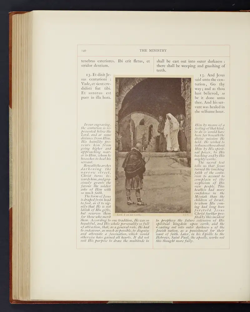 J. Tissot, «Lord, I am not worthy», 1897, p. 140 (folha 0187)